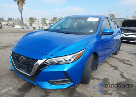 2021 Nissan Sentra Sv Xtronic Cvt z USA, uszkodzony, nr VIN 3N1AB8CV7MY266733